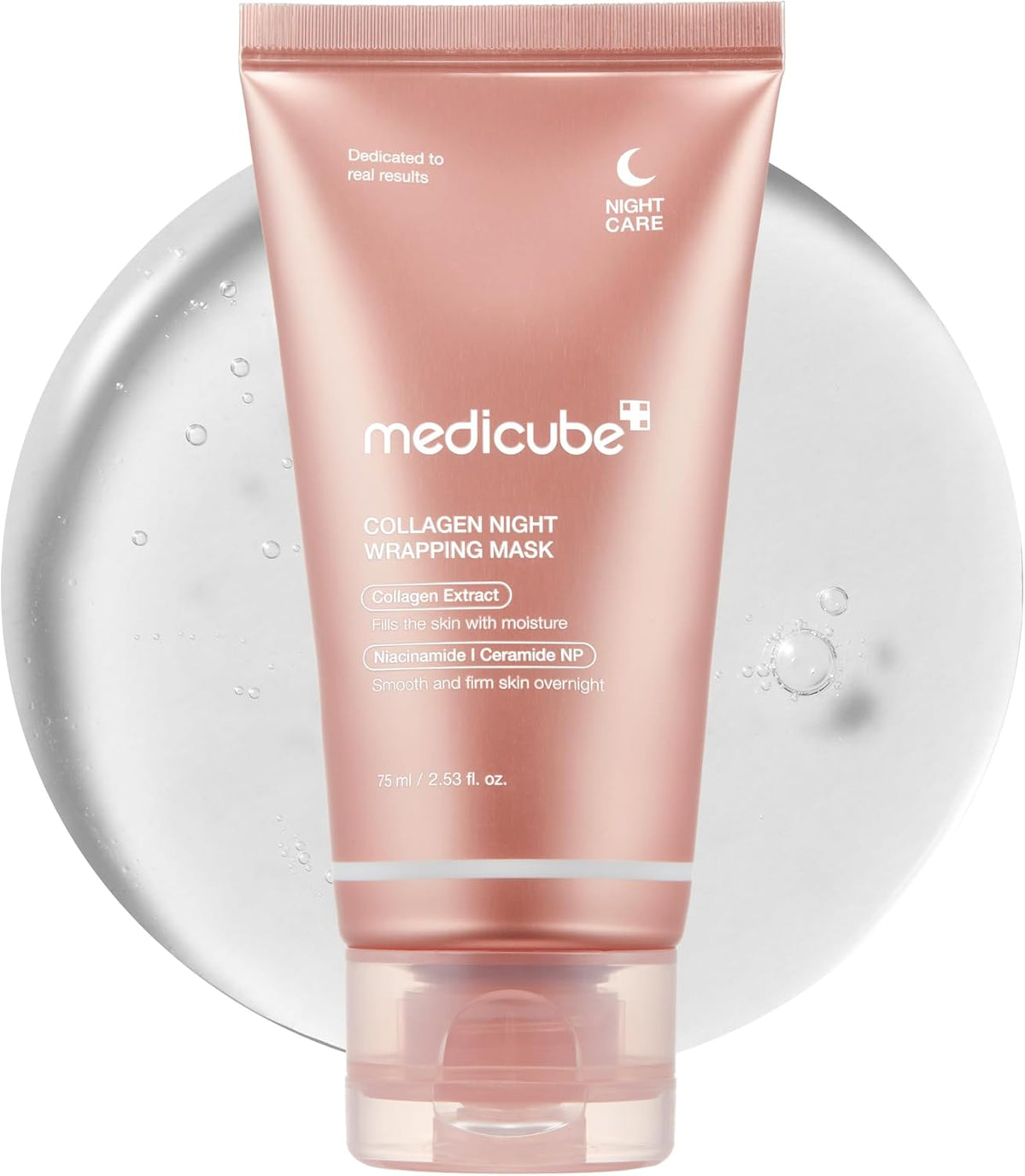 Medicube Collagen Wrapping Mask – Overnight Firming & Hydrating Peel-Off Mask (75 ml)