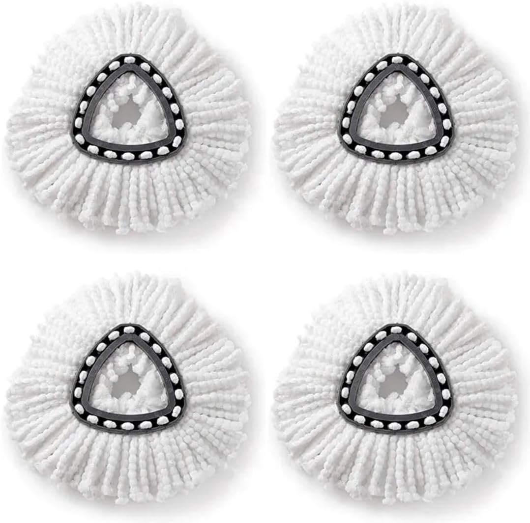 Microfiber Mop Head Refills (Suitable for Vileda )- Pack of 4