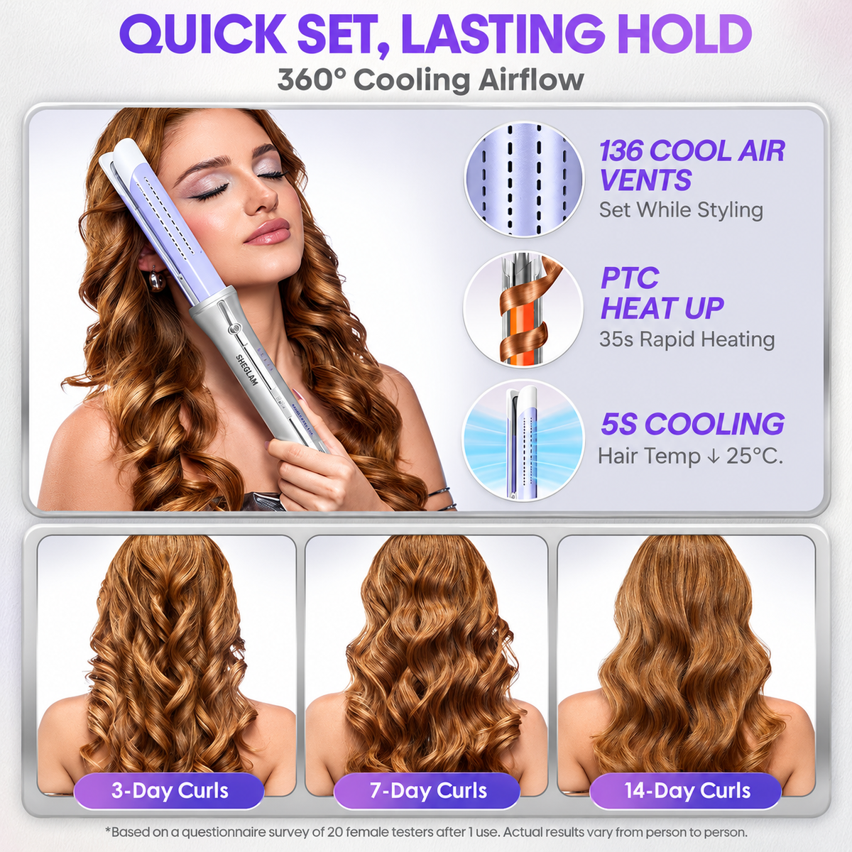SHEGLAM One Touch Airflow Styler Pro – 25mm