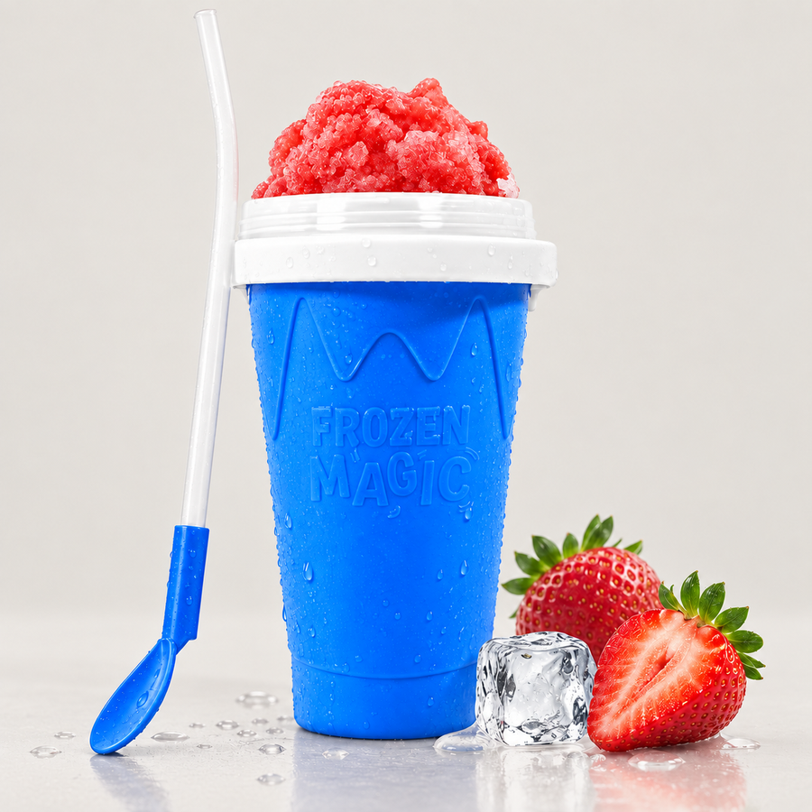 Frozen Magic Squeeze Cup – Turn Any Drink Into a Slushie in Minutes!