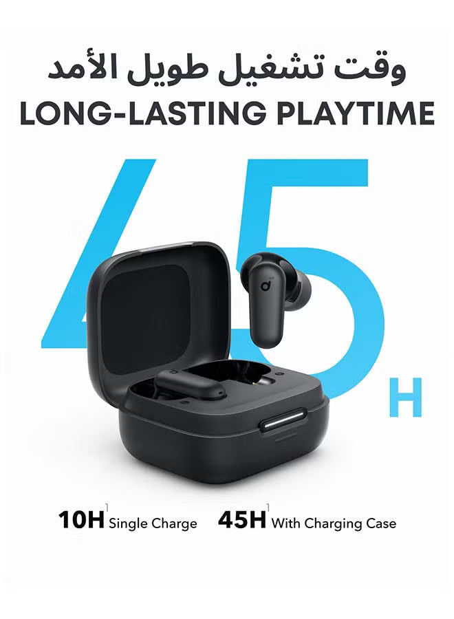 Soundcore R50i NC Noise Cancelling Earbuds - Bluetooth 5.4 Wireless Earbuds with Smart ANC