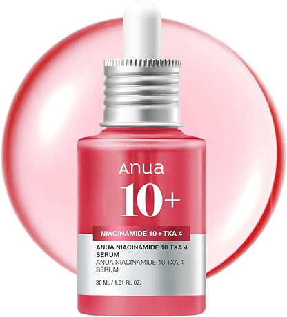 Anua Niacinamide 10% + TXA 4% Serum. Dark Spots Correcting and brightening Serum (30ml)
