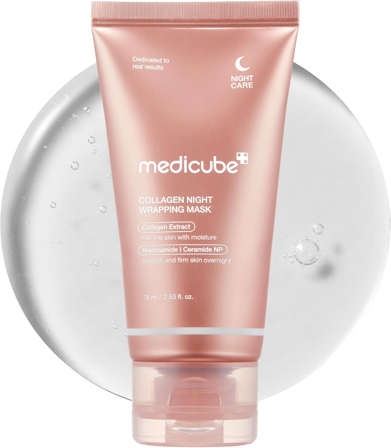 Medicube Collagen Wrapping Mask – Overnight Firming & Hydrating Peel-Off Mask (75 ml)