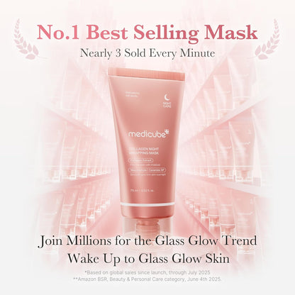 Medicube Collagen Wrapping Mask – Overnight Firming & Hydrating Peel-Off Mask (75 ml)