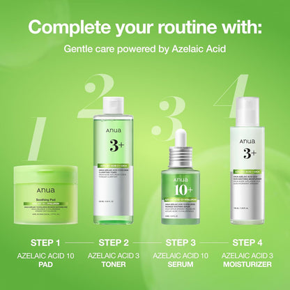 Anua Azelaic Acid 10% Redness Relief Serum – Calm, Clear & Hydrated Skin (30ml)