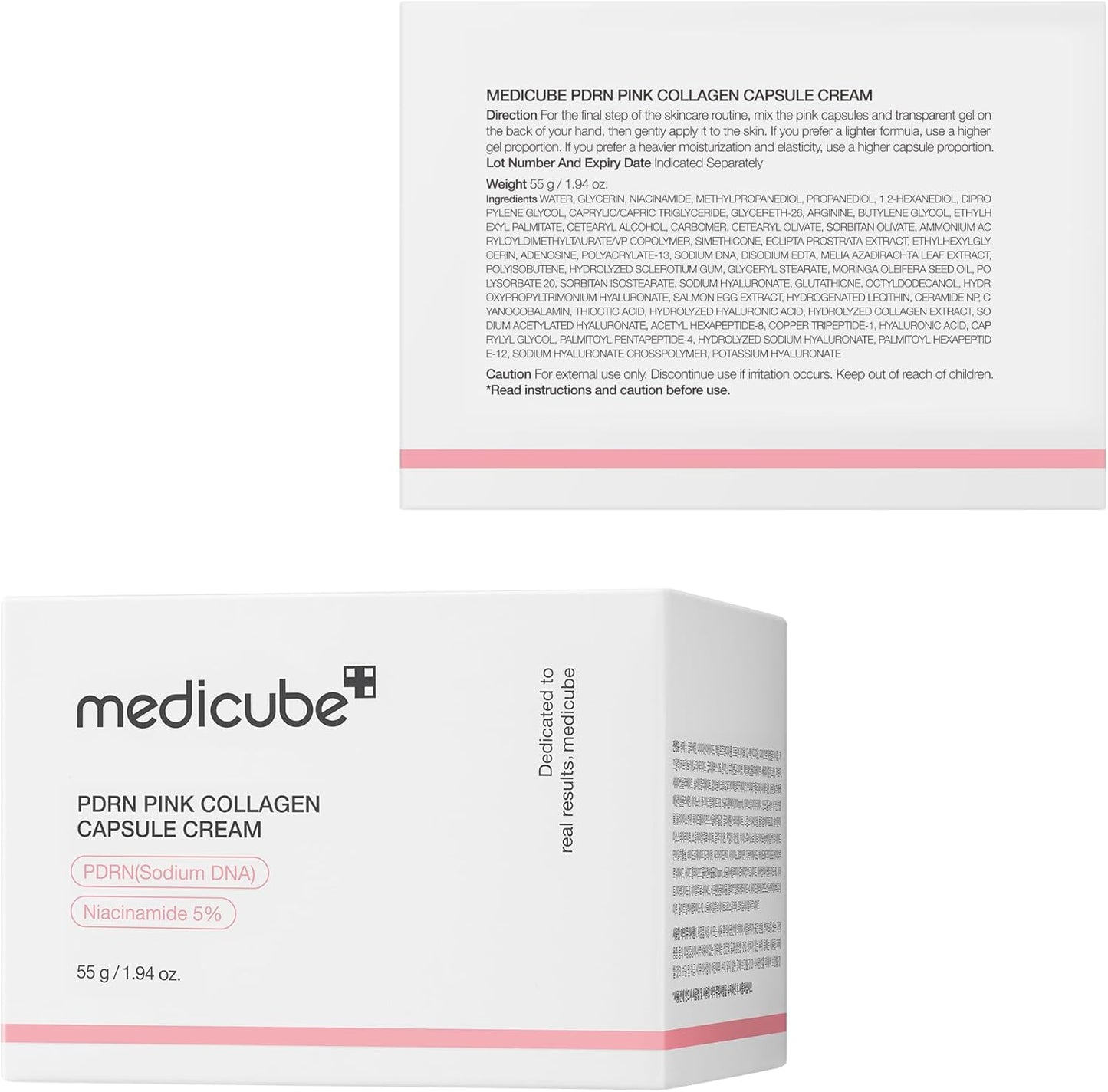 Medicube PDRN Pink Collagen Capsule Cream 55G