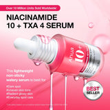 Anua Niacinamide 10% + TXA 4% Serum. Dark Spots Correcting and brightening Serum (30ml)