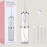 Cordless Water Flosser – Rechargeable Oral Irrigator for Braces, Implants & Gum Care
