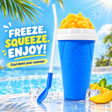 Frozen Magic Squeeze Cup – Turn Any Drink Into a Slushie in Minutes!