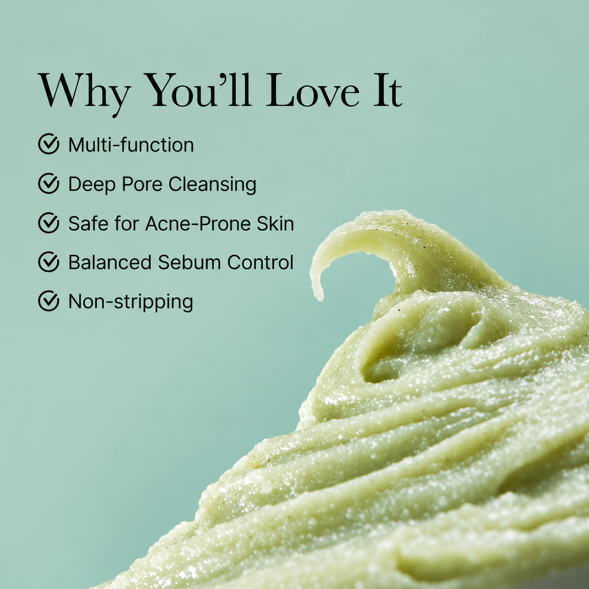 Arencia Fresh Green Rice Mochi Cleanser