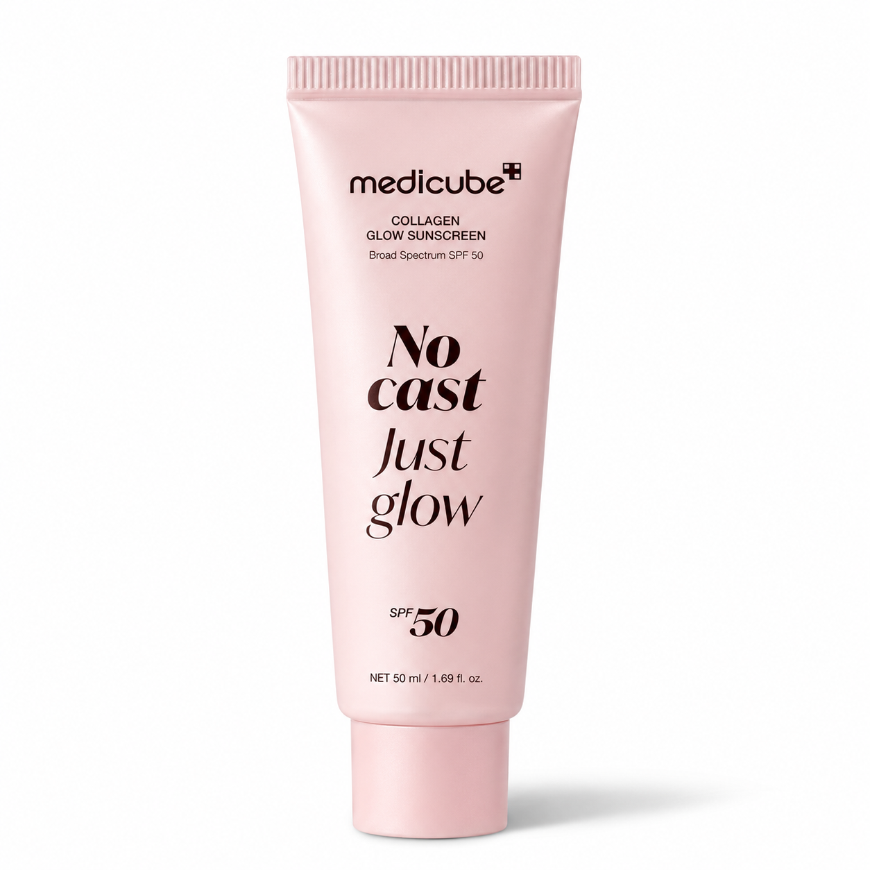 Medicube Collagen Glow Sunscreen SPF 50 – No White Cast, Radiant Finish (50ml)