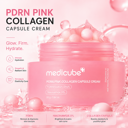 Medicube PDRN Pink Collagen Capsule Cream 55G