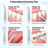 Cordless Water Flosser – Rechargeable Oral Irrigator for Braces, Implants & Gum Care