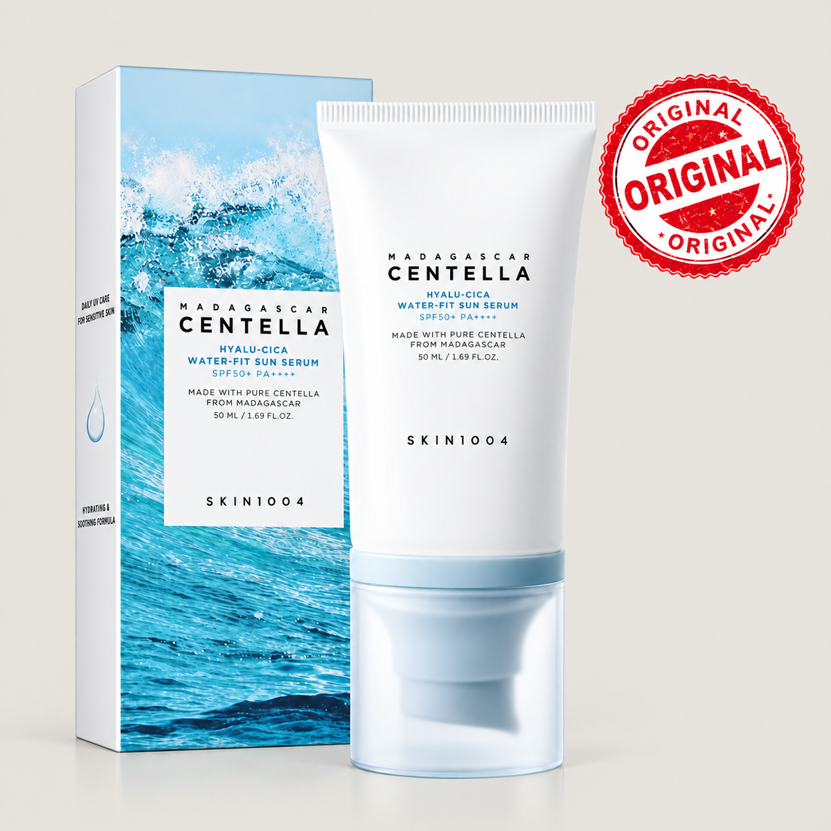 SKIN1004 Madagascar Centella Hyalu-Cica Water-Fit Sun Serum SPF50+ PA++++