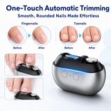 SmartTrim 2-in-1 Electric Nail Clipper & Polisher (white)