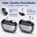 SmartTrim 2-in-1 Electric Nail Clipper & Polisher (white)
