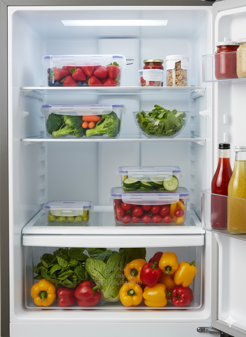 My Fresh 5-Piece Airtight Food Storage Container Set With Locking Lids