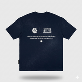 E-Line Navy Oversized Tee For Men