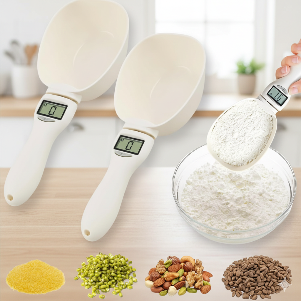 Digital Measuring Spoon With LCD Display , Portable Food Scale Spoon