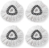 Microfiber Mop Head Refills (Suitable for Vileda )- Pack of 4