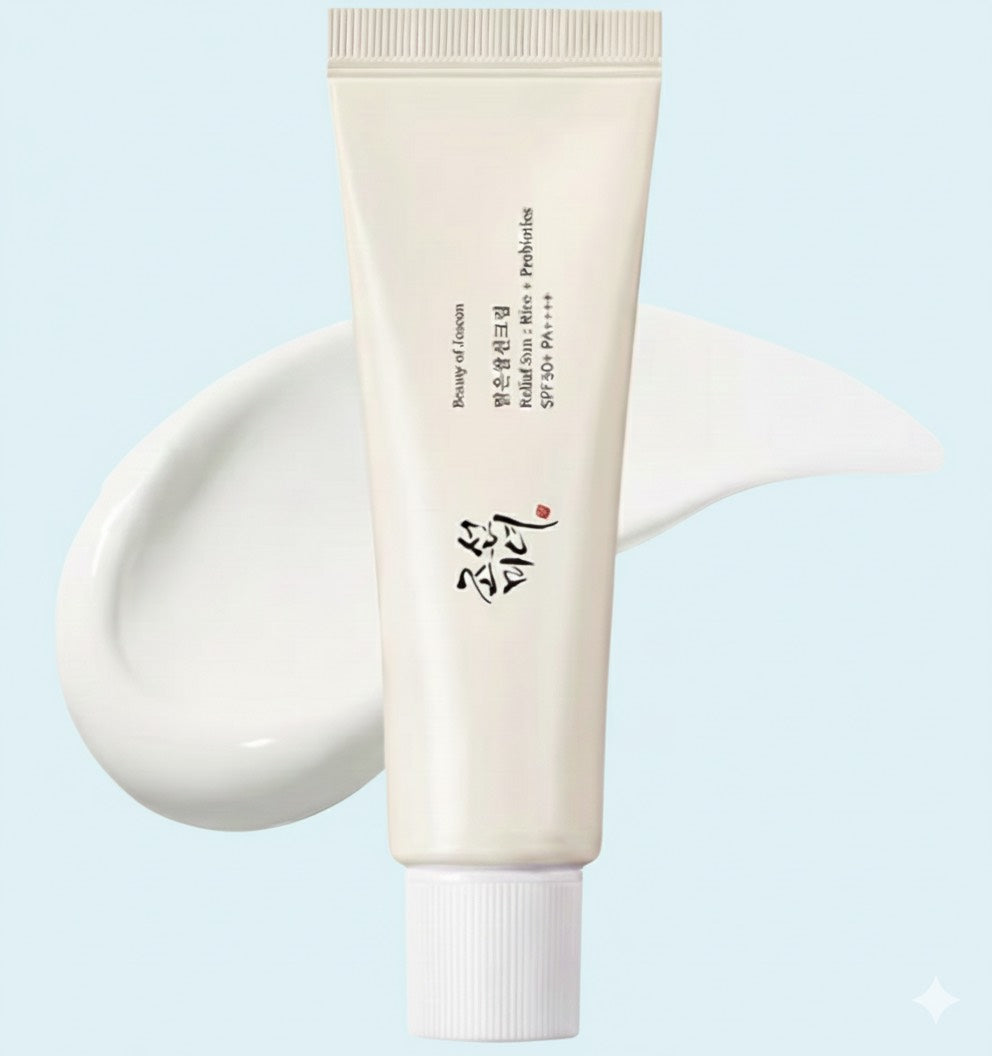 (PACK OF 2) Beauty Of Joseon Relief Sun Rice Probiotics SPF 50+ PA++++ Korean Sunscreen sunblock for Face Daily Sunscreen For Men Women Skincare 50ml