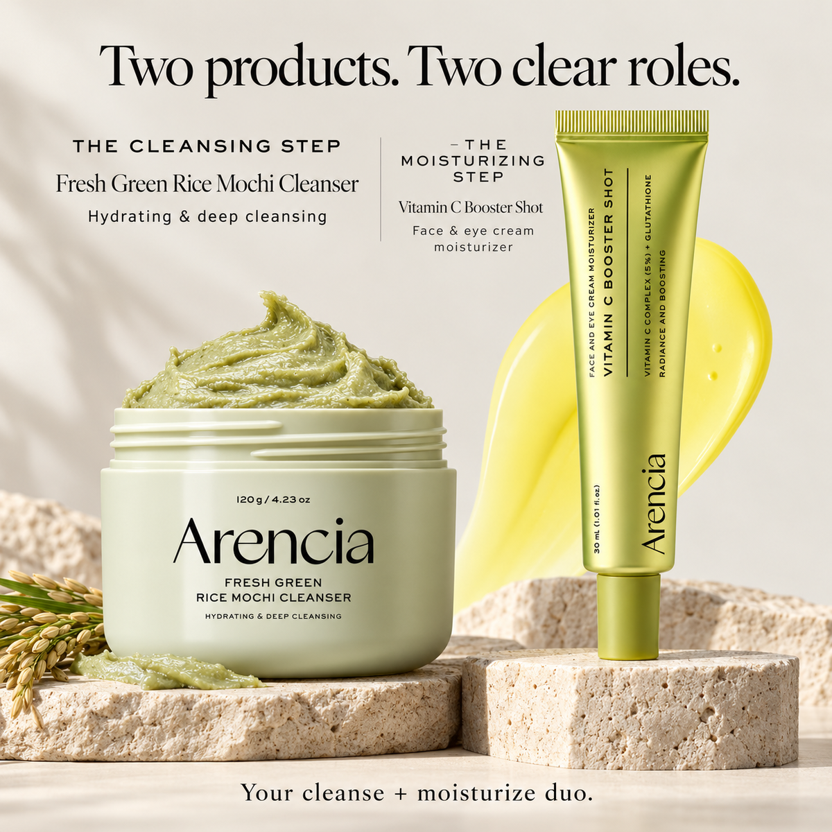 Arencia Cleanse & Glow Duo