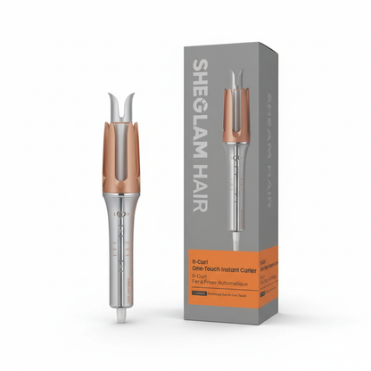 Hair Curler and Box Together